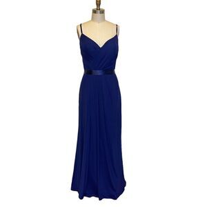 Ashley & Justin bridsmade long belted dress